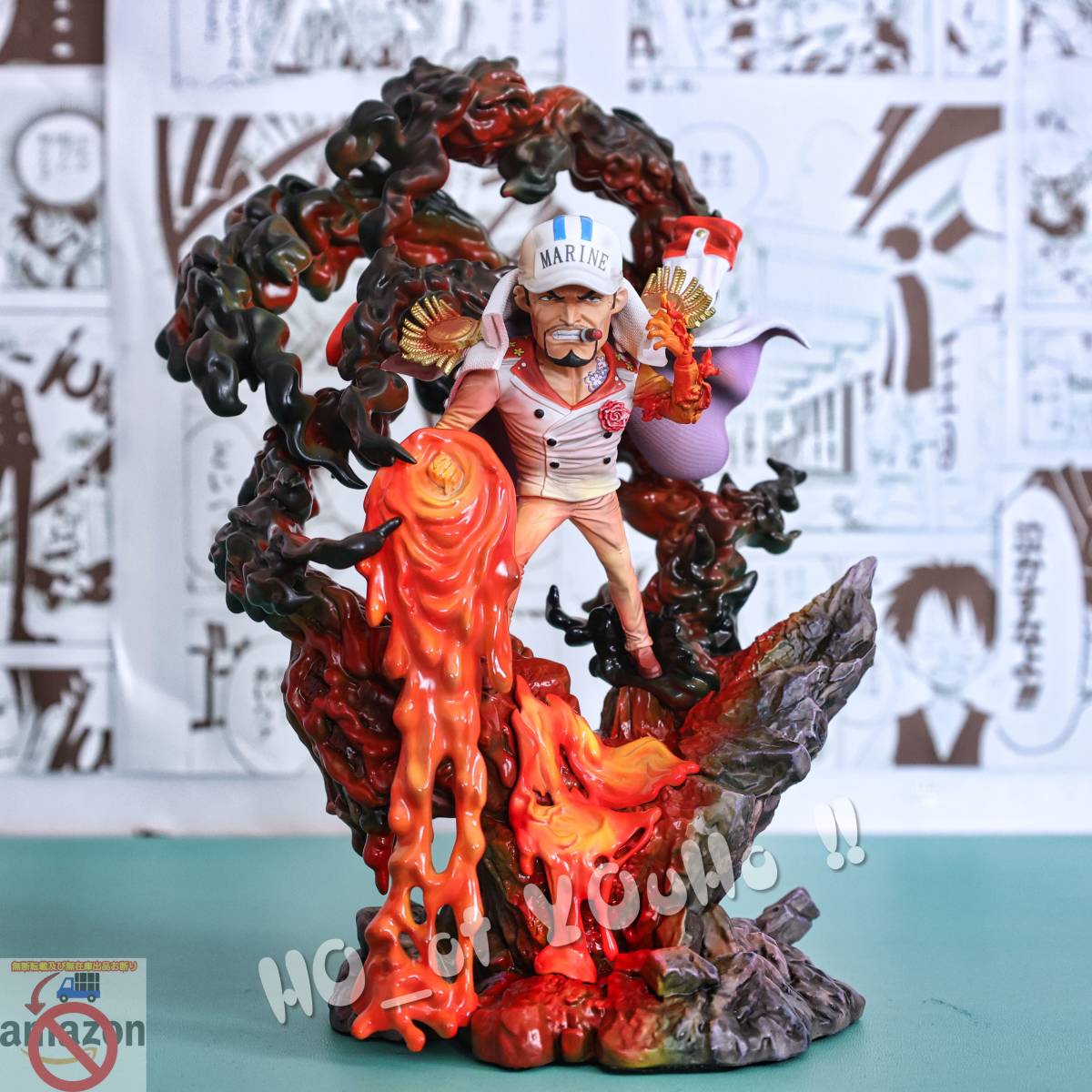 国内即日発送 ONEPIECE ワンピース フィギュア 海軍本部 元帥 赤犬