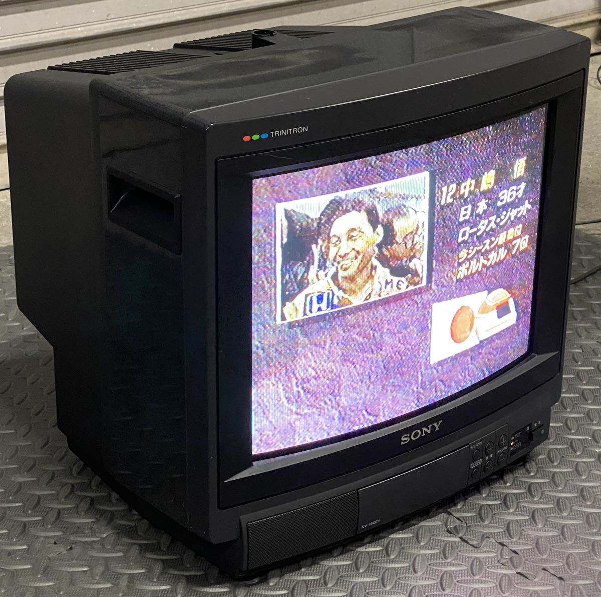 Yahoo!オークション - SONY ソニー ブラウン管テレビ トリニトロン TRI