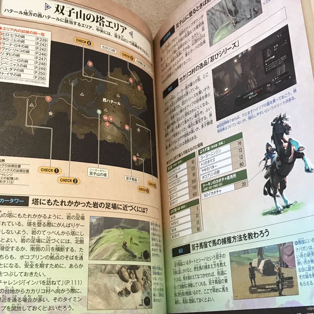 Switch攻略本 ゼルダの伝説 ブレス オブ ザ ワイルド 任天堂公式ガイド