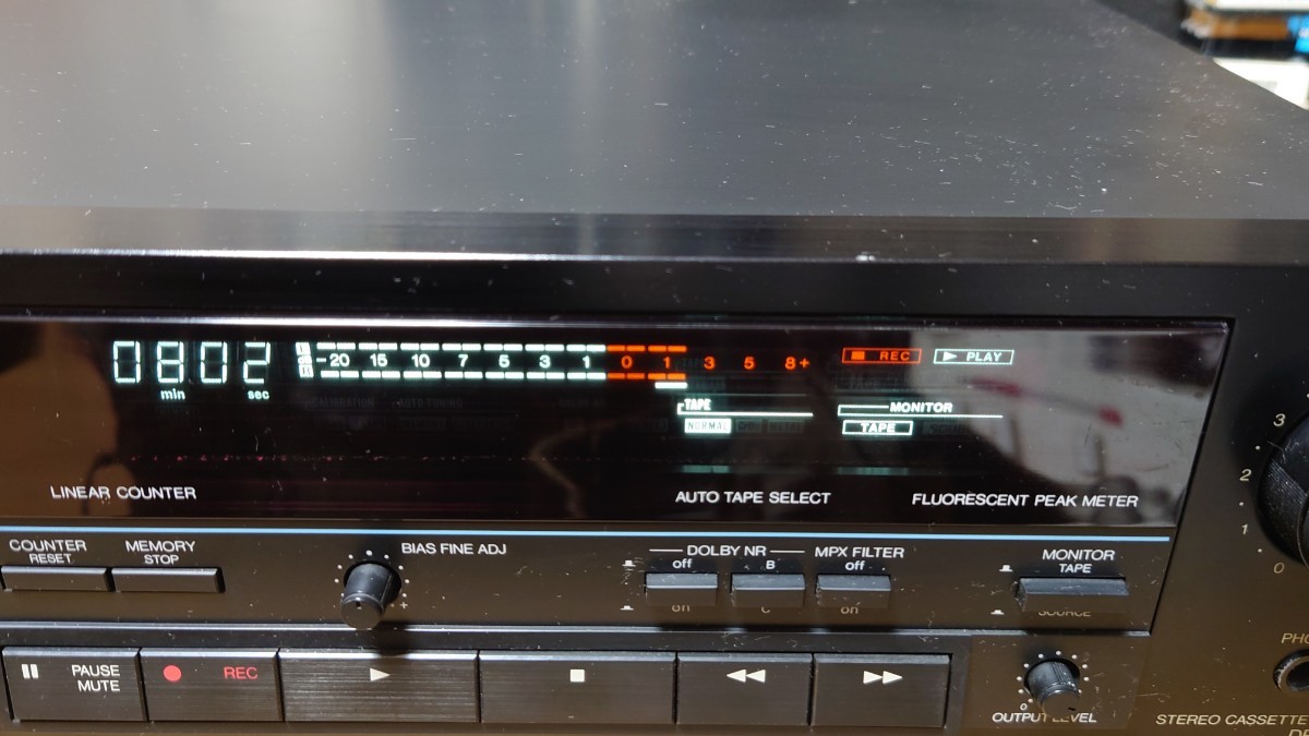 Yahoo!オークション - DENON DR-M35HX 3ヘッドカセットデッキ【ジャン