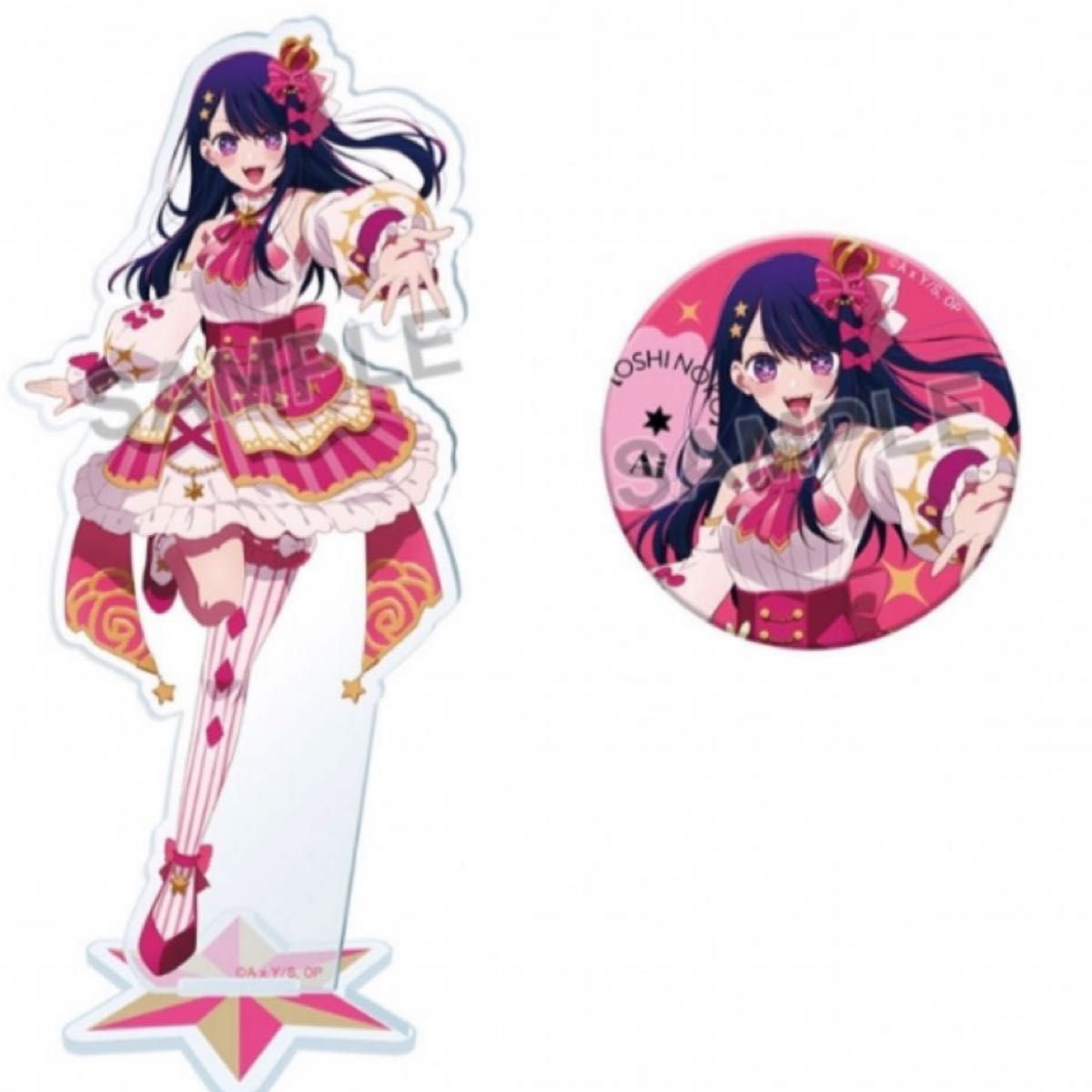 推しの子 星野アイ TGC くじ 缶バッジ ステッカー 推しの子 東京