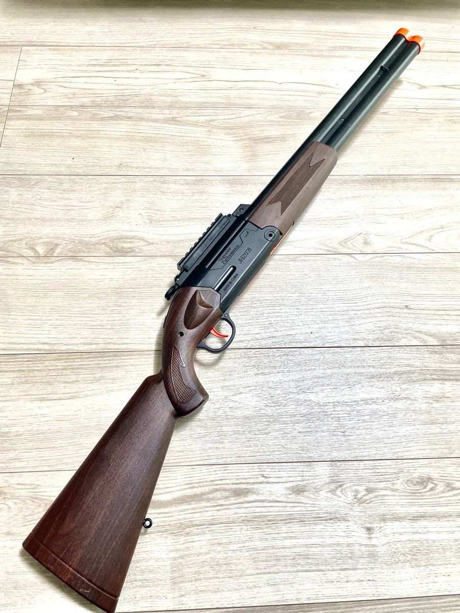 ショットガン風 ナーフガンダブルバレル上下二連 排莢式ショットガン