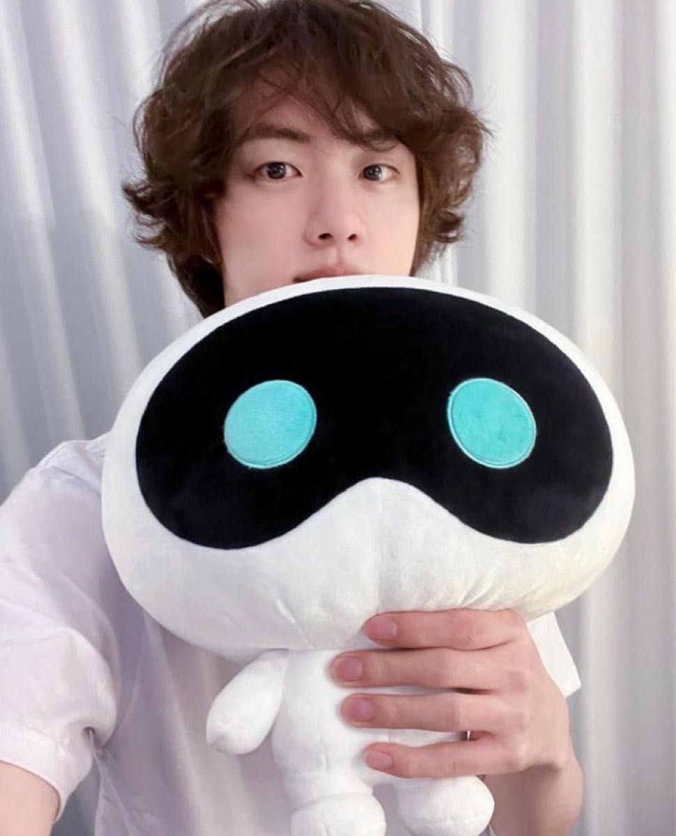 今週迄値下げ中 公式 BTS ジン ウット Wootteo Doll Cushion
