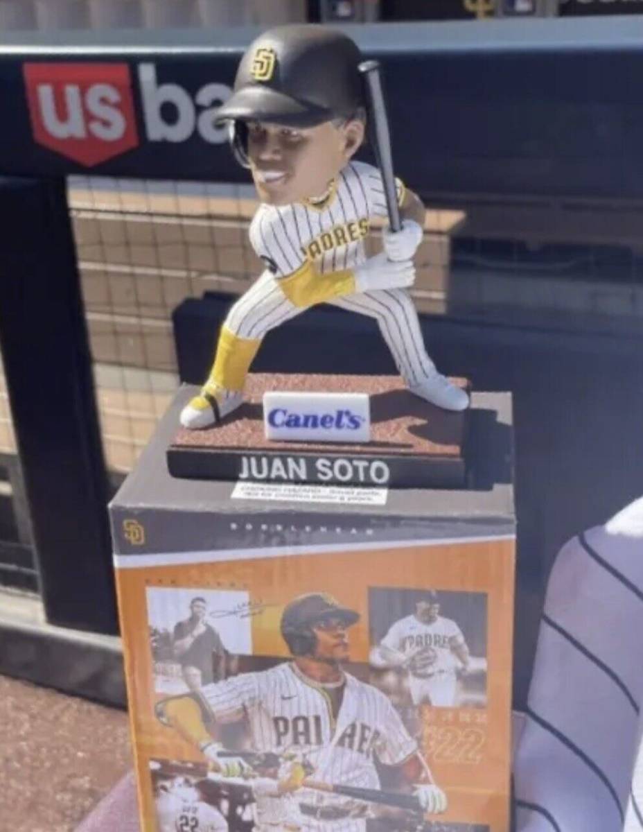 球場配布】フアン・ソト ソトシャッフル ボブルヘッド MLB パドレス