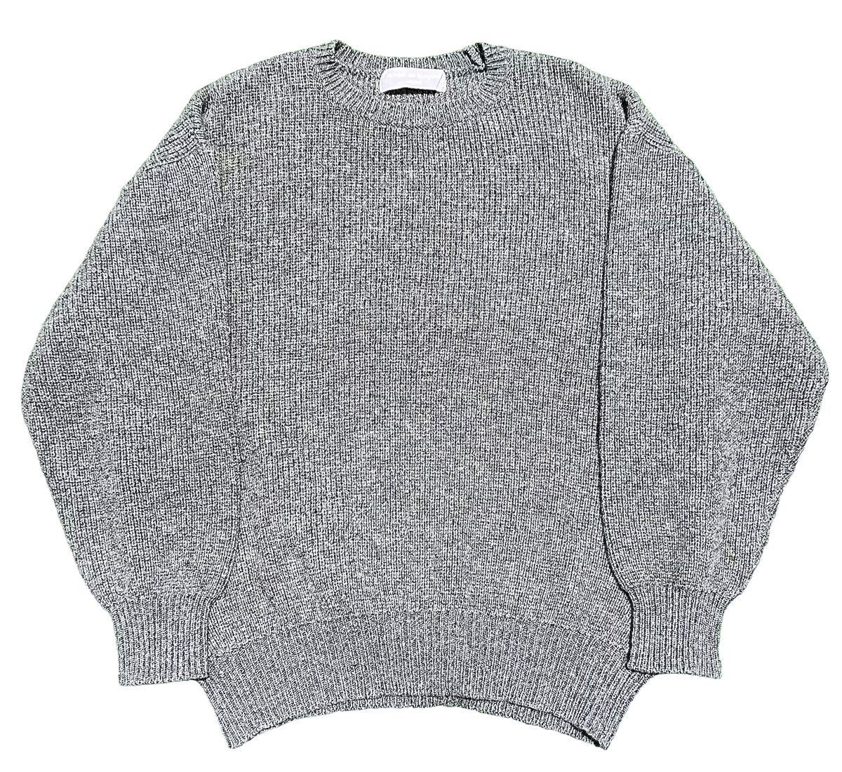 comme des garcons homme 1980年 80s デカオム ロゴ ニット