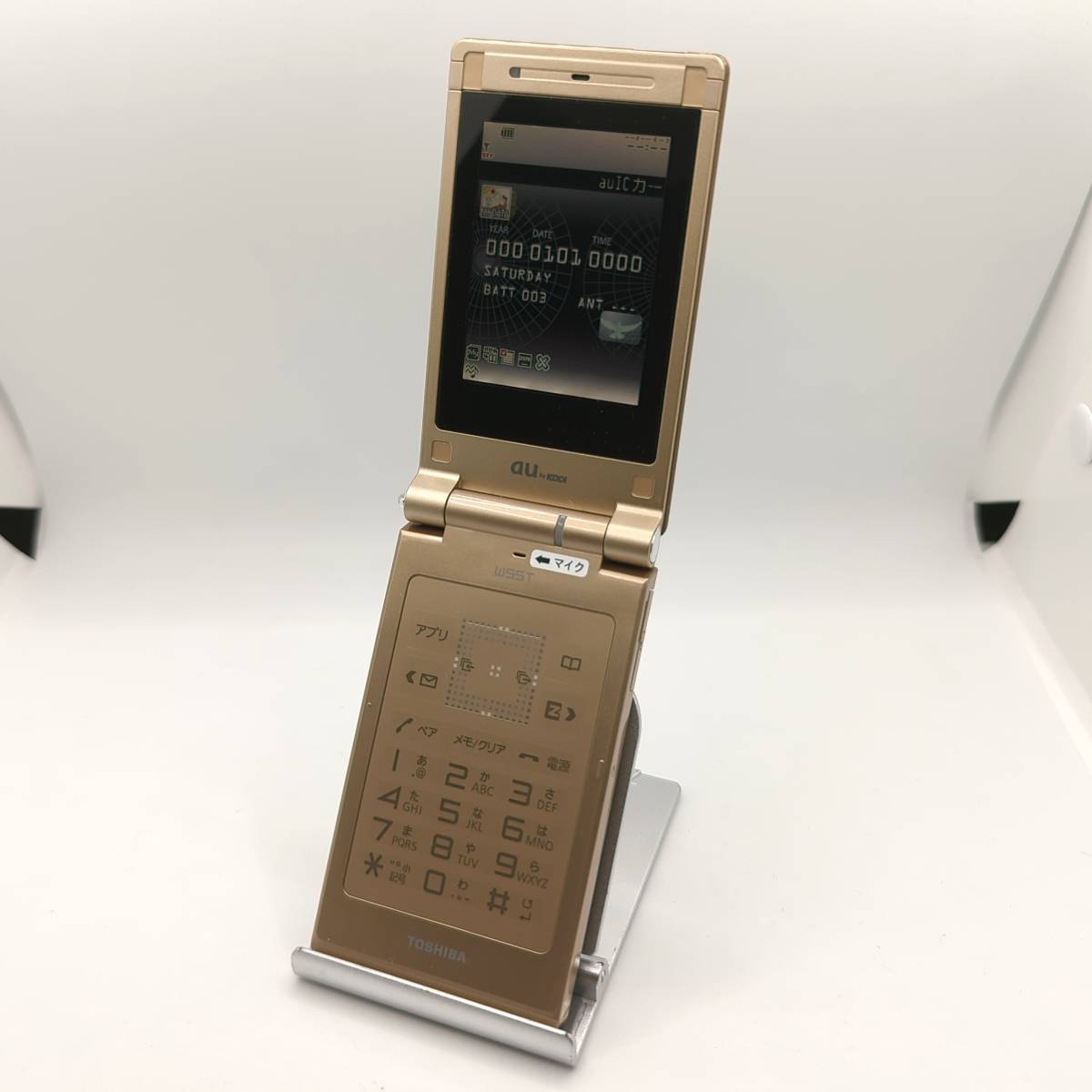 Yahoo!オークション - [ST-01448] 東芝 W55T WIN 極薄ケータイ au KDDI