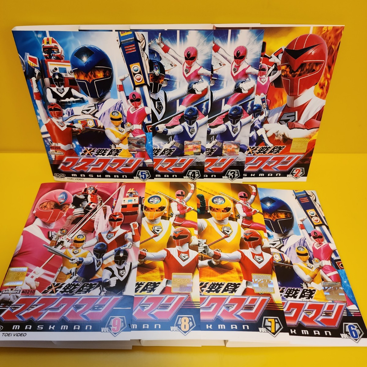 光戦隊マスクマン DVD 全10巻｜Yahoo!フリマ（旧PayPayフリマ）