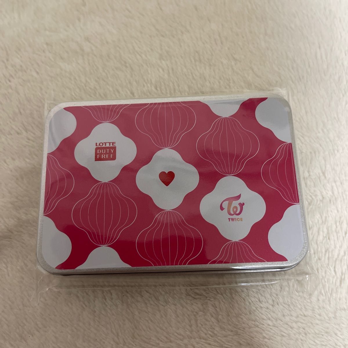 TWICE ロッテ免税店 銀座店 クリアファイル トレカ 缶ケース 限定
