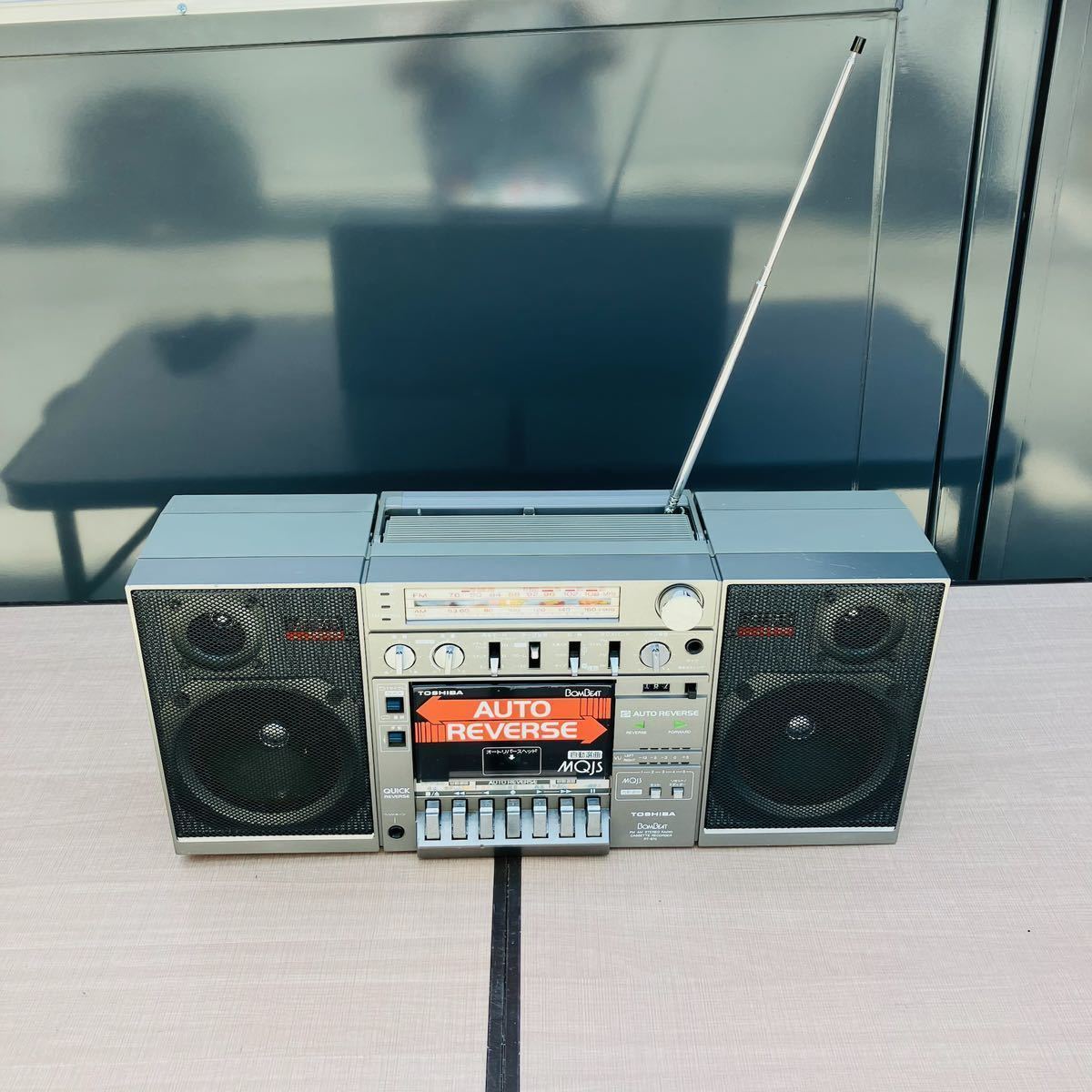 Yahoo!オークション - 東芝 元祖オートリバース ラジカセ RT-S70 BomBe