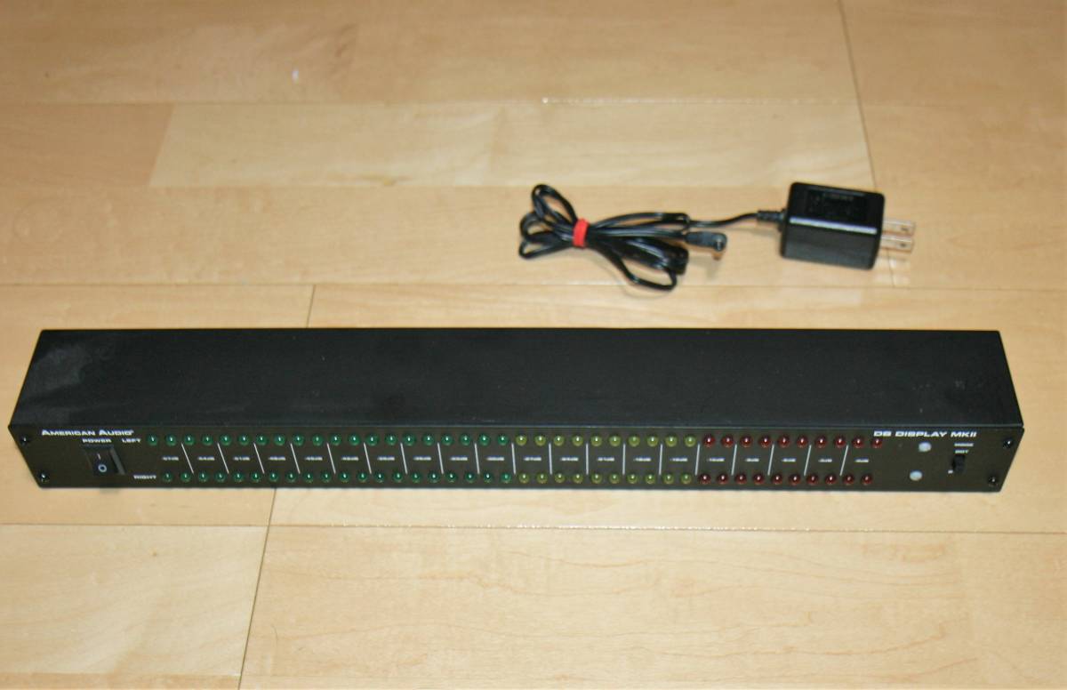 18日まで価格！AMERICAN AUDIO DB Display レベルメータ 18日まで価格