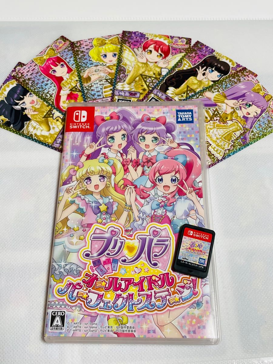 プリパラ Switch ニンテンドースイッチ 特典カード6枚付属 らぁら