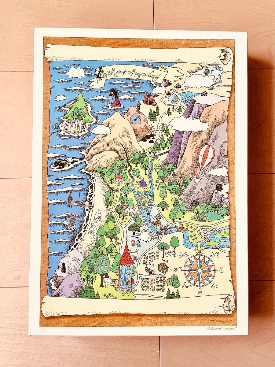 パズル ムーミン1000ピース ムーミン谷地図・2 AS-1000-194｜Yahoo