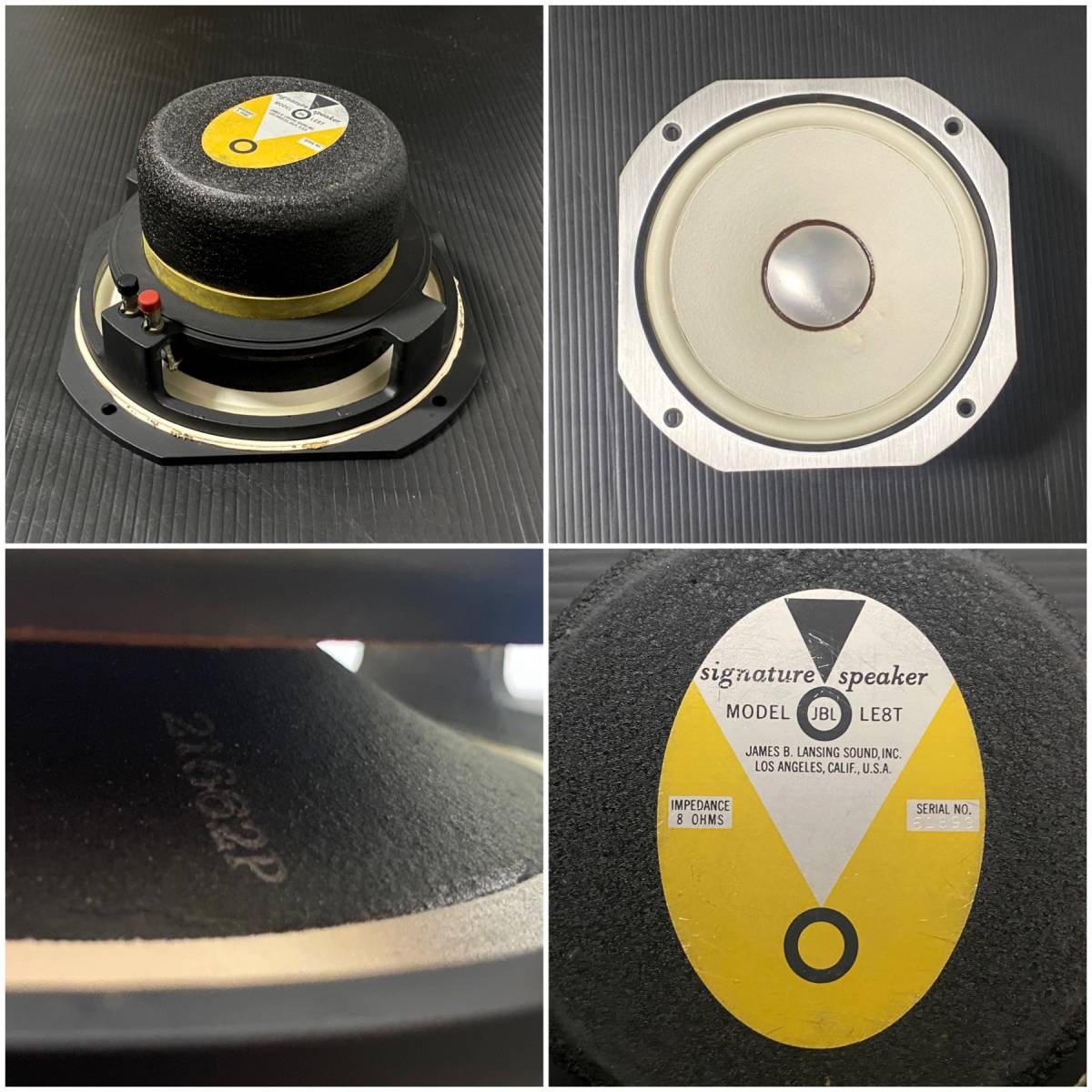 SANSUI SP-LE8T 音出し確認済み 最安値サンスイ JBL SP-LE8T 極上美品