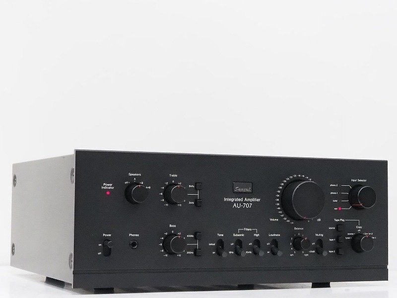 SANSUI AU-707 フルオーバーホール！！SANSUI AU-707 DCプリメイン