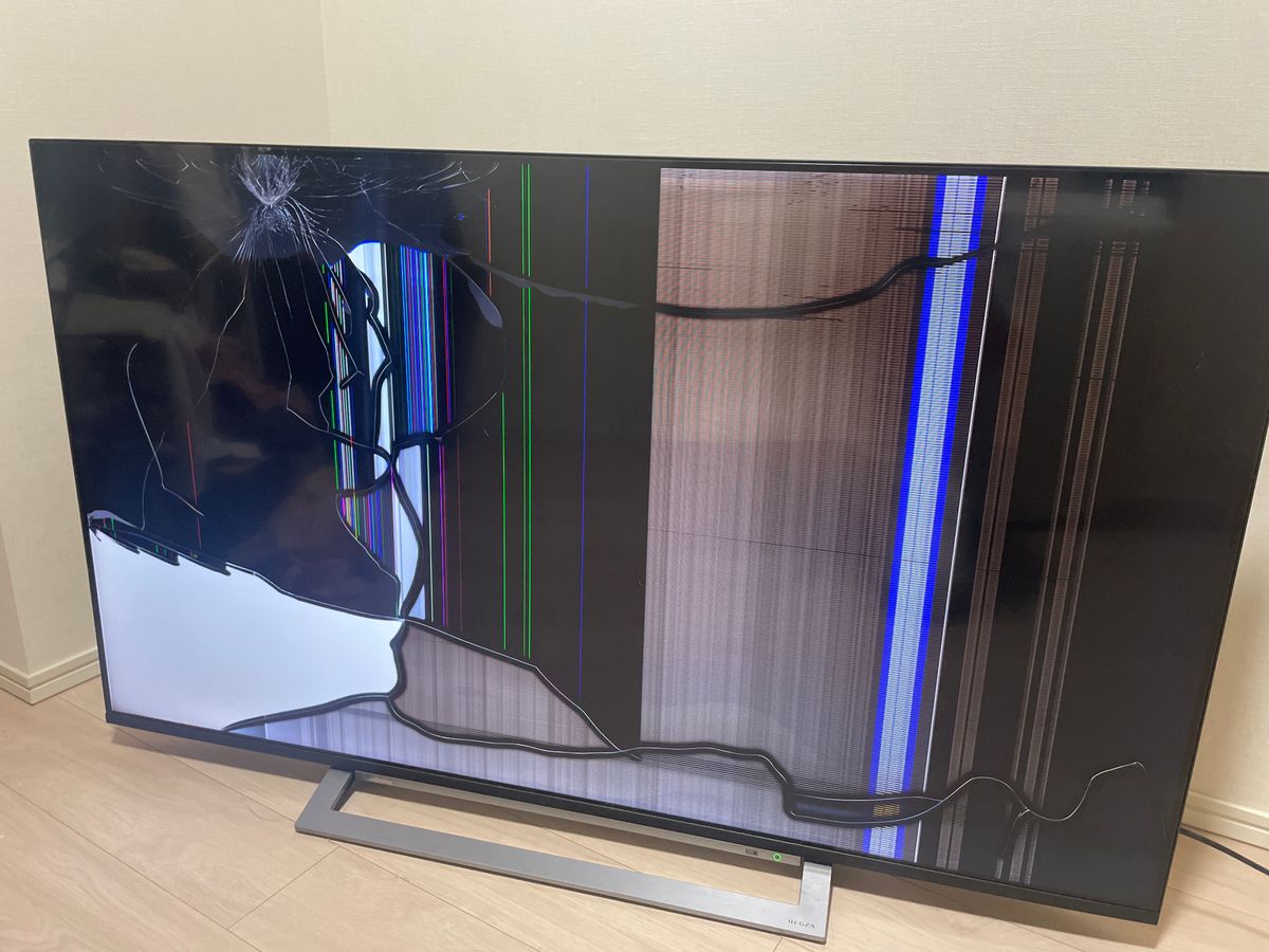 TOSHIBA 液晶テレビ REGZA 液晶割れ ジャンク｜Yahoo!フリマ（旧PayPay