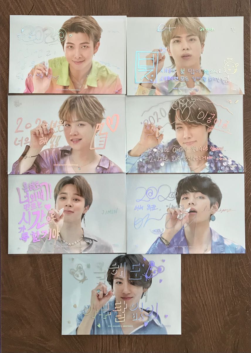 BTS シーグリ2020 ポストカードセット【ミニポスター付】｜Yahoo
