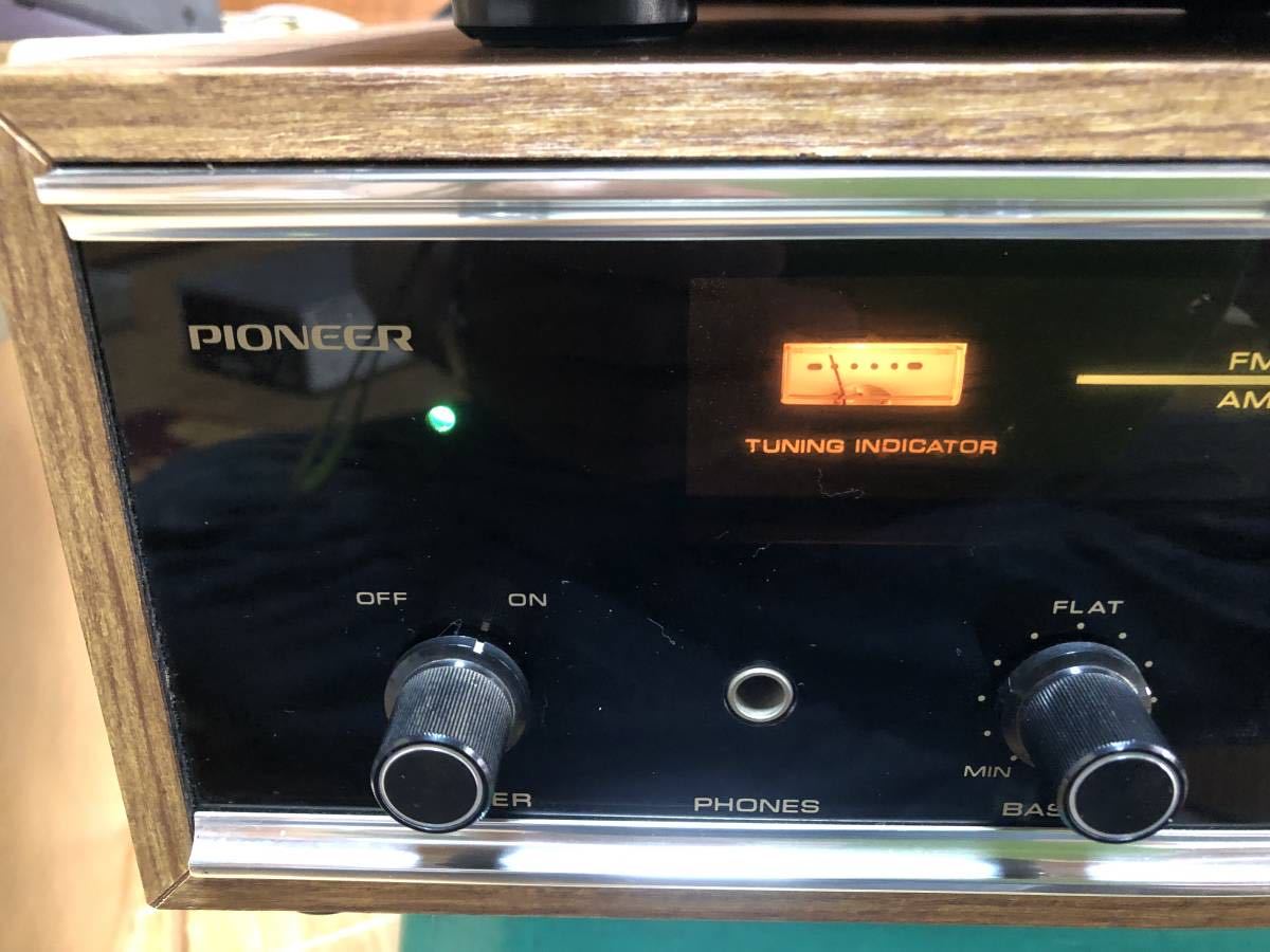 動作品】パイオニア ステレオ レシーバーアンプE-1000AMP（昭和レトロ