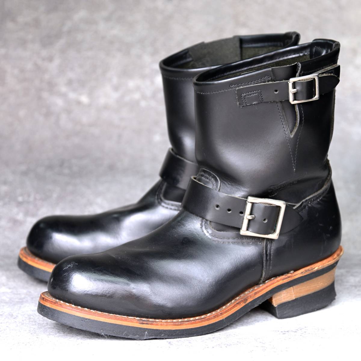 07年製 廃盤 レッドウイング エンジニアブーツ ショート 2976 黒