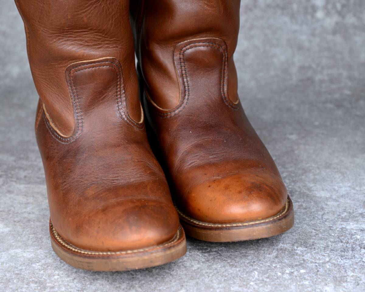 廃盤】06年製 レッドウイング ペコス ブーツ 1155 US9 E 茶 ブラウン