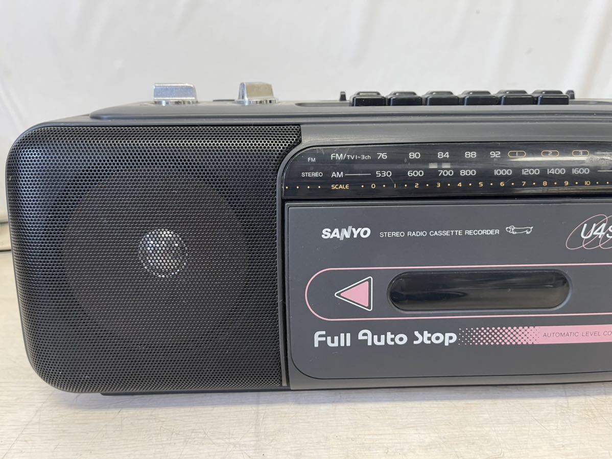 Yahoo!オークション - SANYO サンヨー U4-S6 STEREO RADIO CASSETTE RE