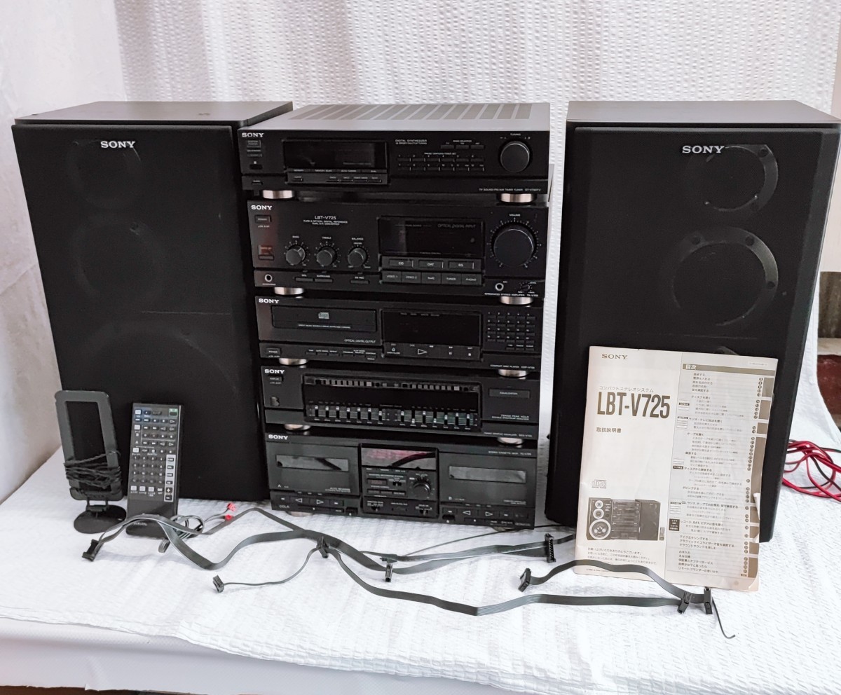 Yahoo!オークション - SONY LBT-V725 コンパクトステレオシステム ST-V