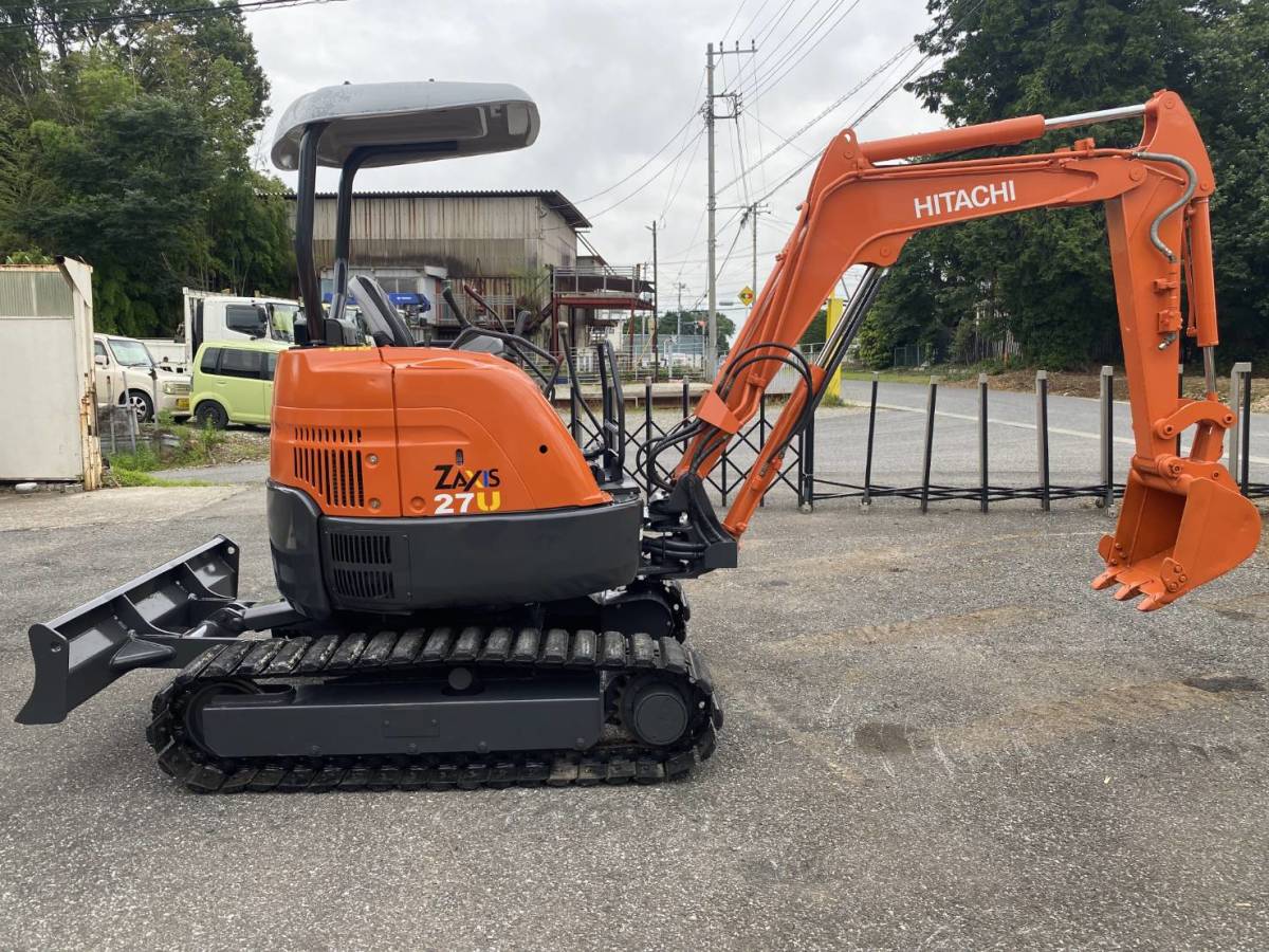Yahoo!オークション - 日立 HITACHI ZX27U ユンボ 油圧ショベル 倍速