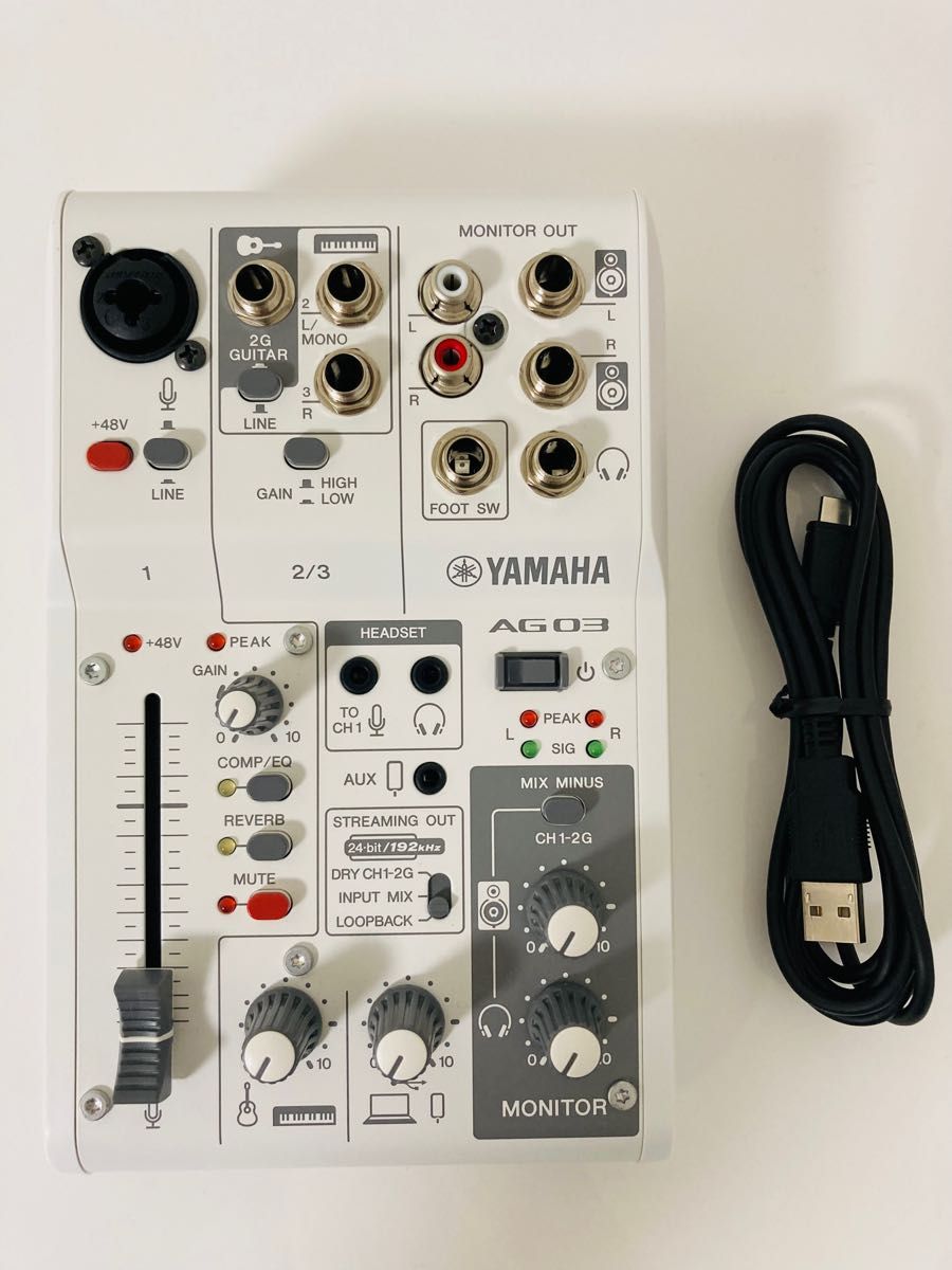 YAMAHA AG03 MK2 ヤマハ オーディオインターフェース｜Yahoo!フリマ