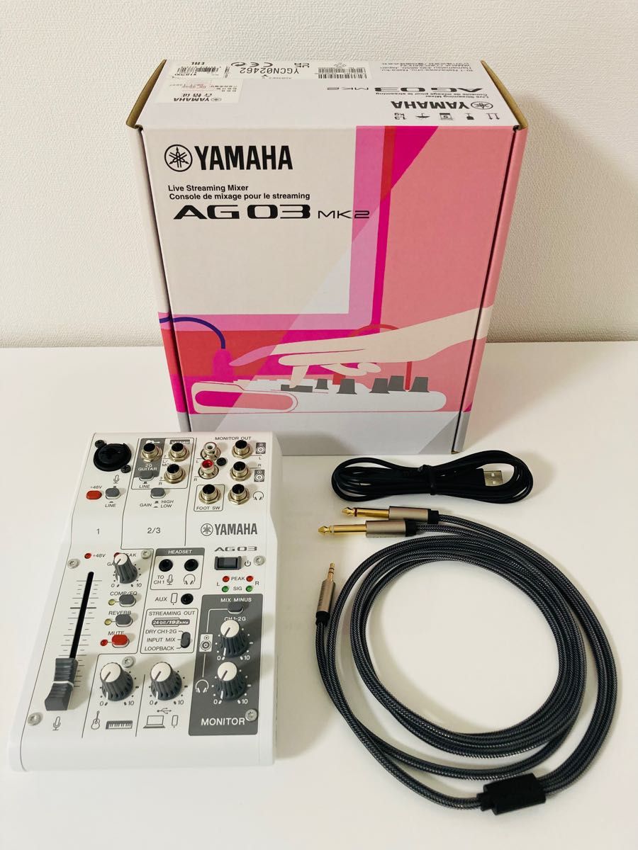 YAMAHA AG03 MK2 ヤマハ オーディオインターフェース｜Yahoo!フリマ