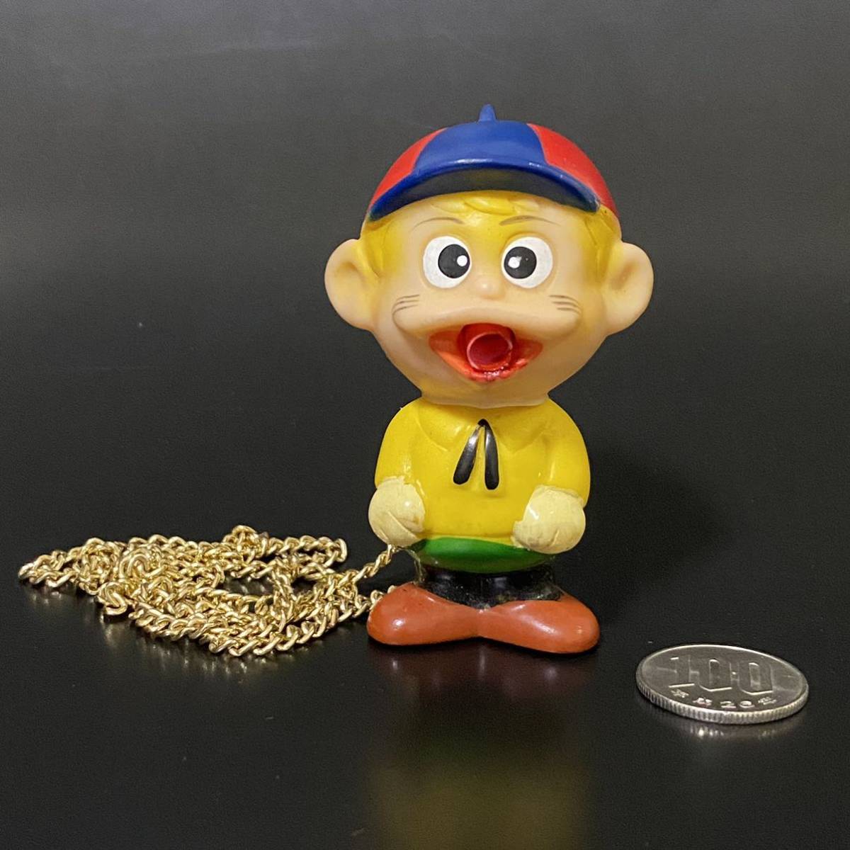 Yahoo!オークション - 怪物くん ミニソフビ ペンダント 少年画報者 ソ