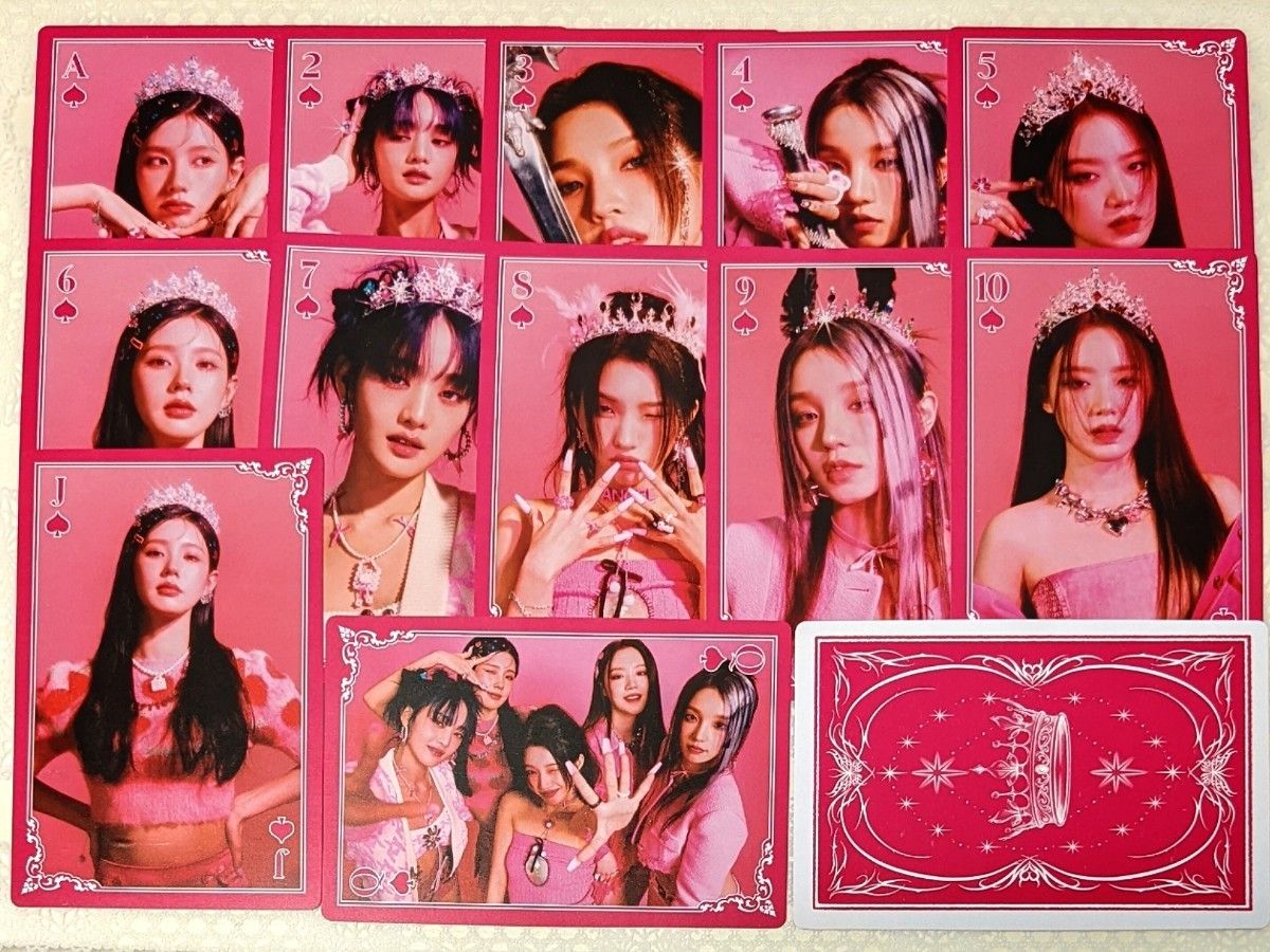 G)I-DLE I FEEL Queen ver 開封済み トレカ ポラロイド IDカード ミニ