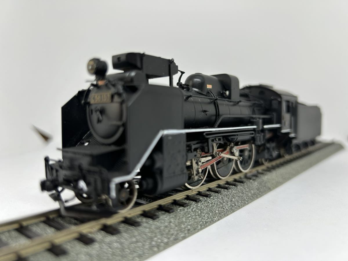 c58，動作確認済み、蒸気機関車、Hoゲージ