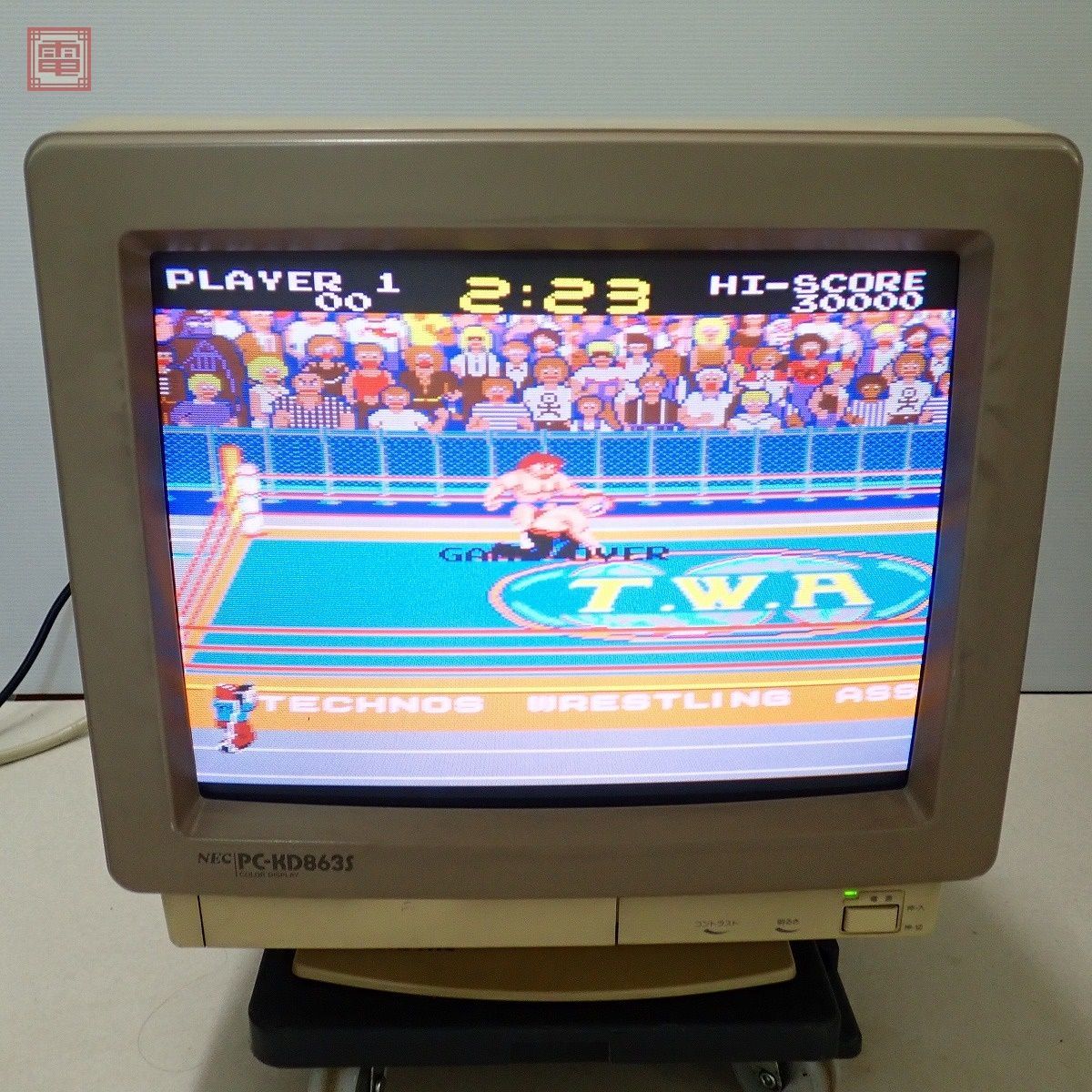 Yahoo!オークション - NEC PC98等 カラーディスプレイ PC-KD863S CRTモ