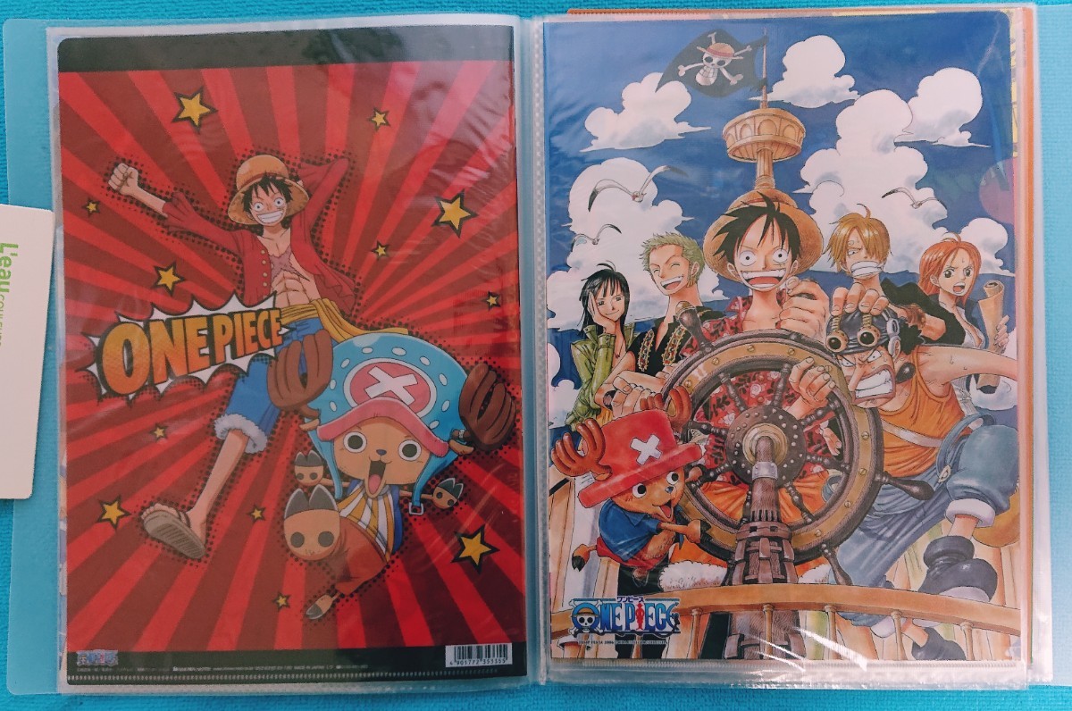 保管フォルダー付き ワンピース ONE PIECE クリアファイル まとめ売り