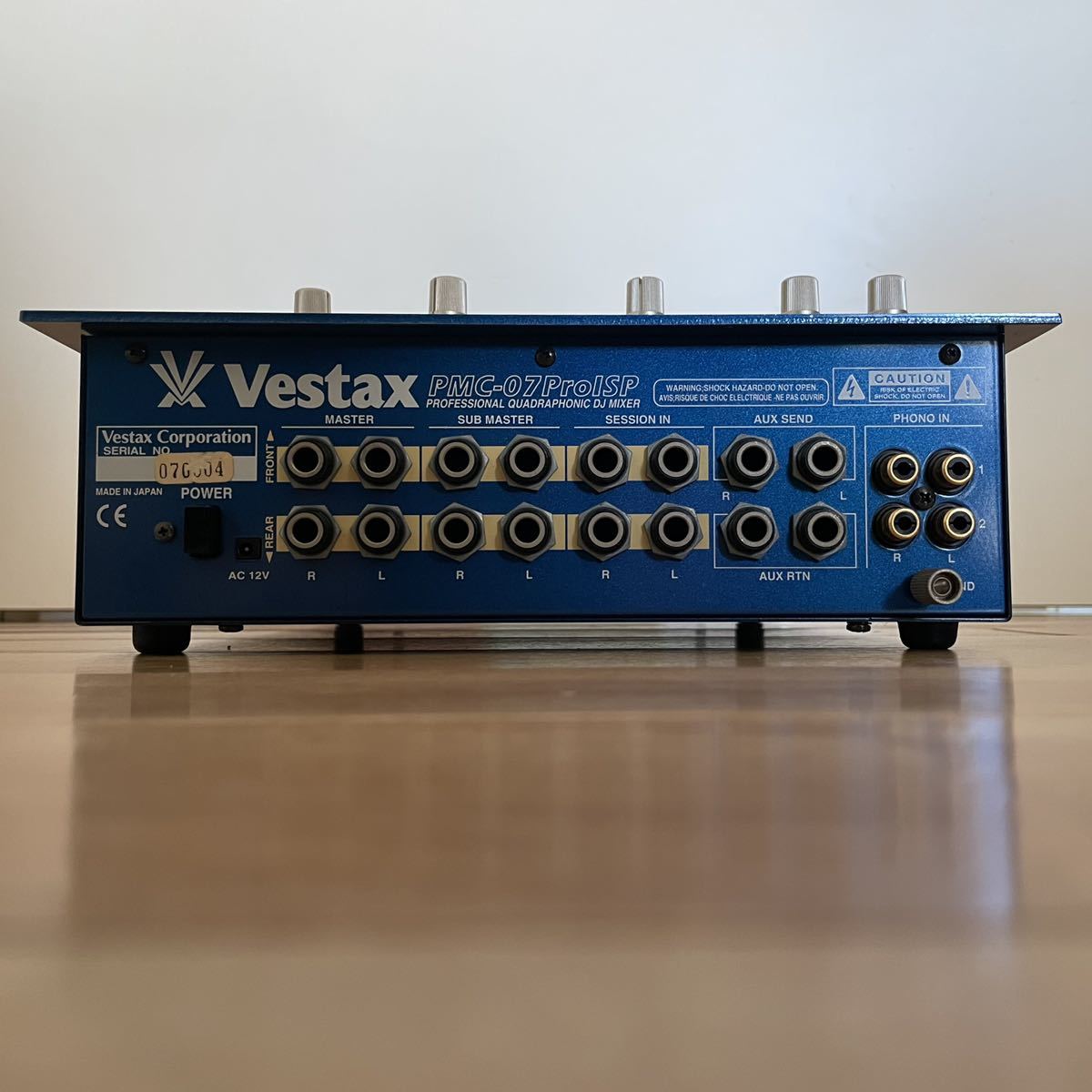 完動品 VESTAX PMC-07Pro ISP DJミキサー Q-BERT INVISIBL SKRATCH