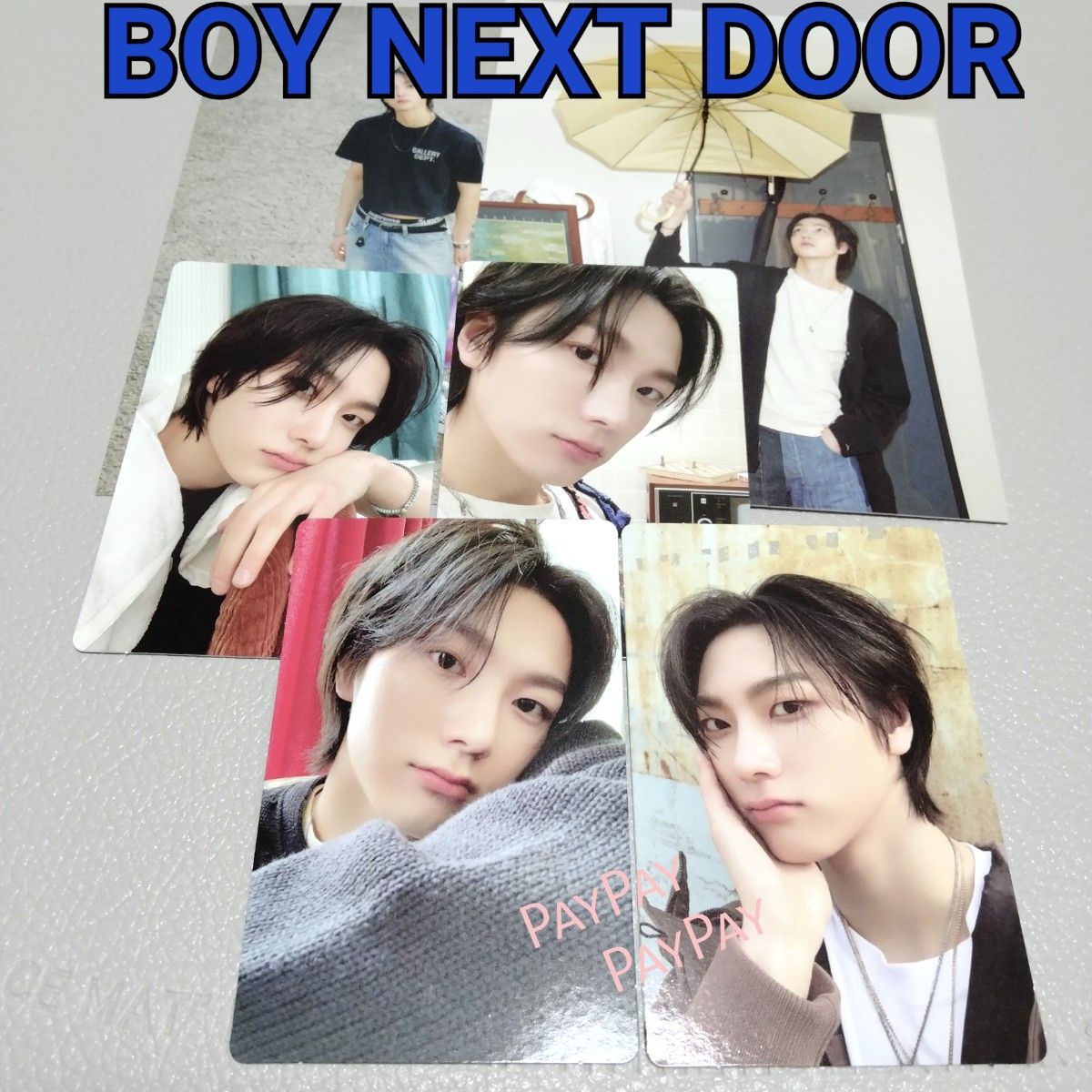 BOY NEXT DOOR WHO ソンホ トレカ ボネクド 封入トレカ アルバムトレカ