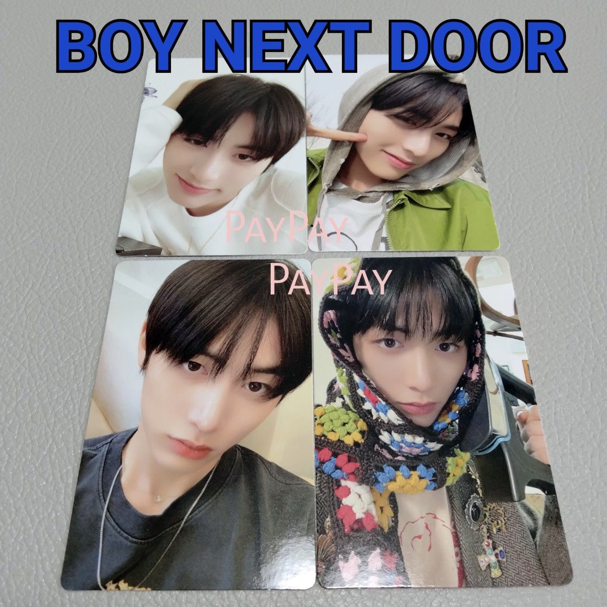 BOY NEXT DOOR WHO テサン トレカ ボネクド トレカ アルバム封入トレカ