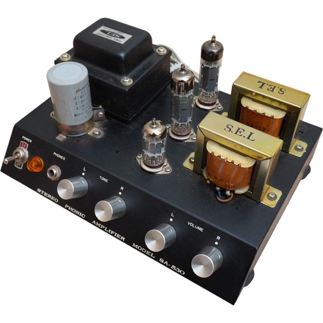 三栄無線 SA-530 6BQ5 シングルアンプ 真空管アンプ