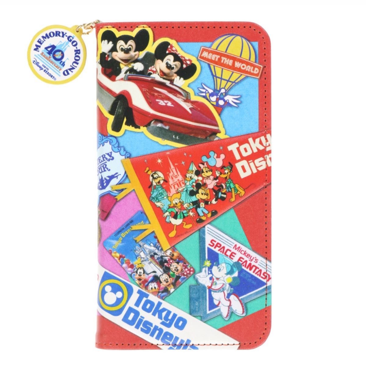ディズニー 40周年 スマートフォンケース スマホケース ミッキー