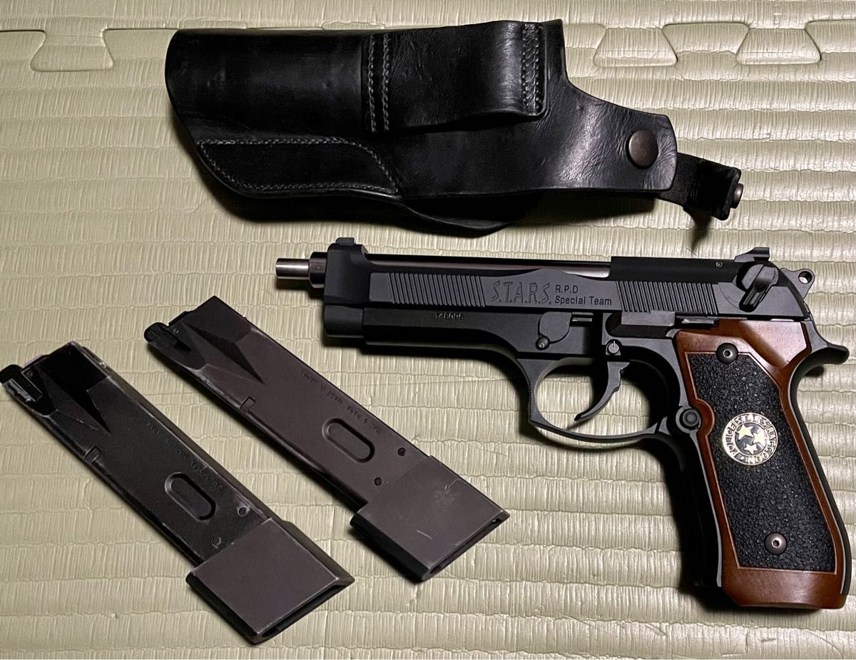 中古品】東京マルイ ガスガン「サムライエッジ」＆ホルスター付き 中古