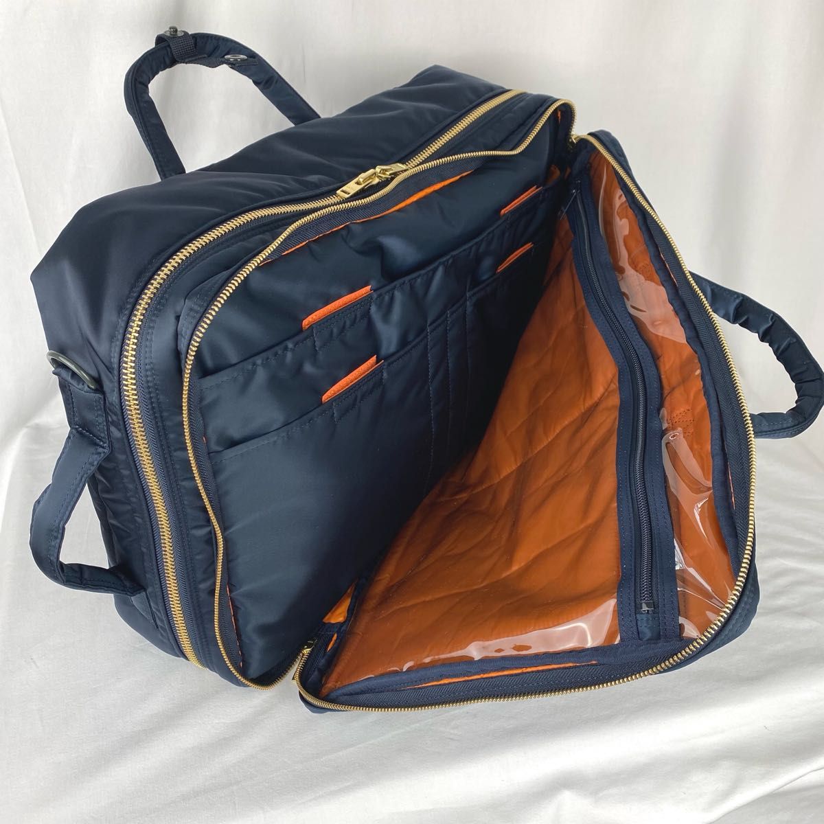 新型】PORTER / TANKER 3WAY 新色 アイアンブルー 完売品 ポーター