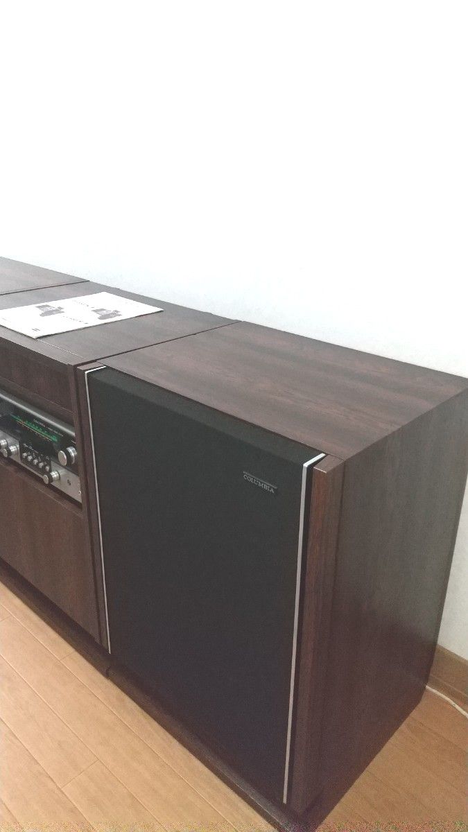 アンティーク】①本体 COLUMBIA 家具調 高級セパレートステレオ｜Yahoo