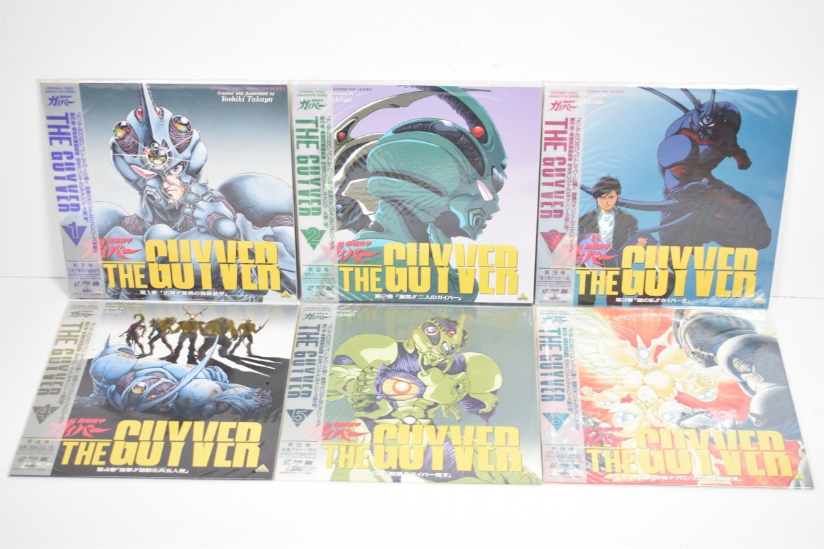 Yahoo!オークション - 美品 帯付 LD レーザーディスク 強殖装甲 ガイバ