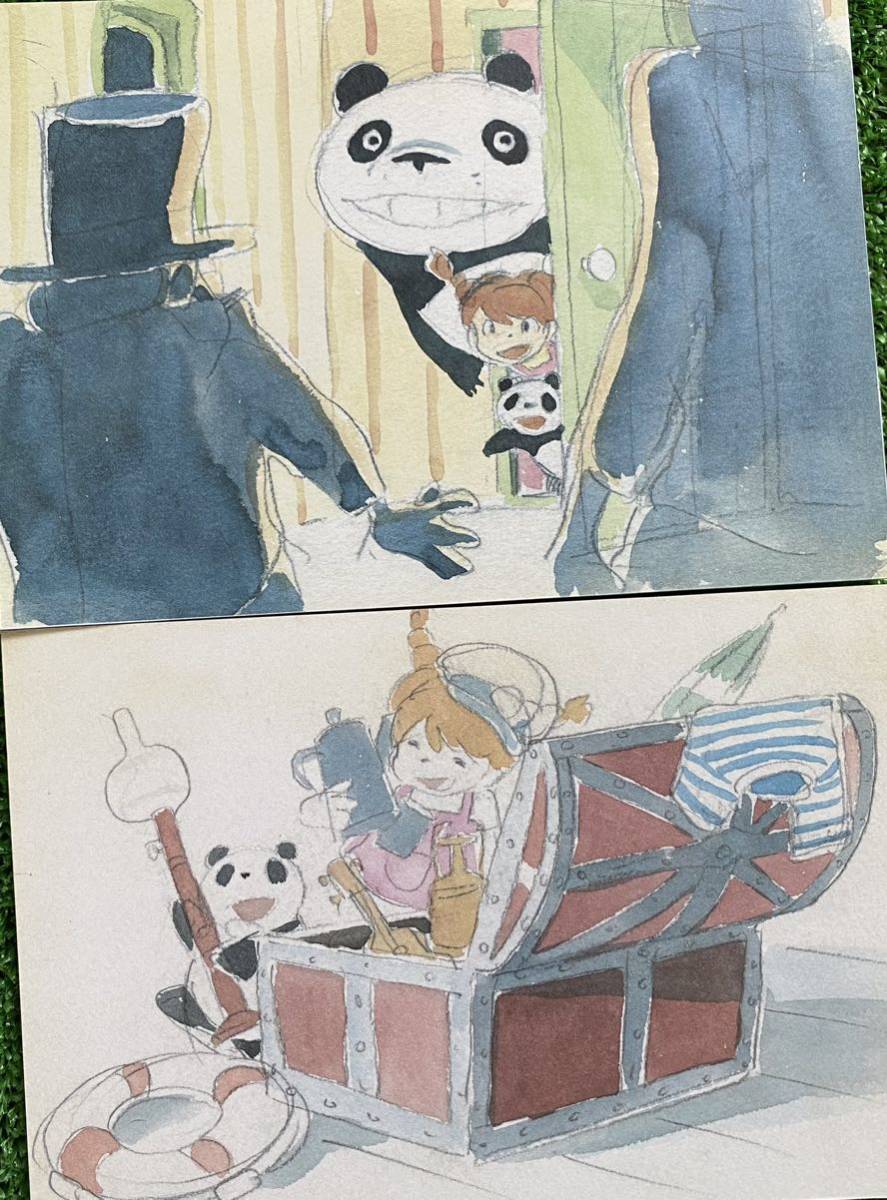 Yahoo!オークション - ジブリ パンダコパンダ 2枚セットC 宮崎駿 スケ