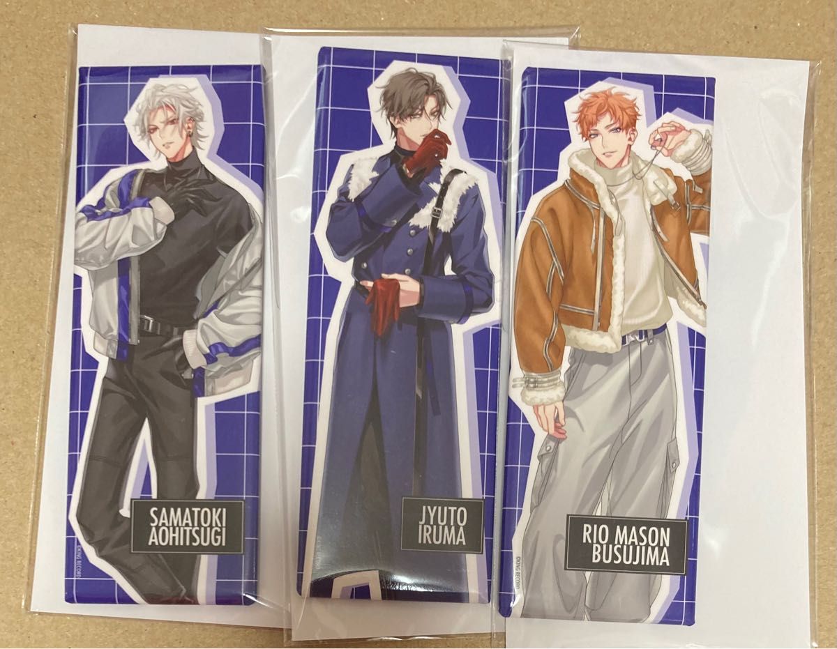 ヒプマイ ロング缶バッジ ヨコハマ EW04 左馬刻 銃兎 理鶯｜Yahoo