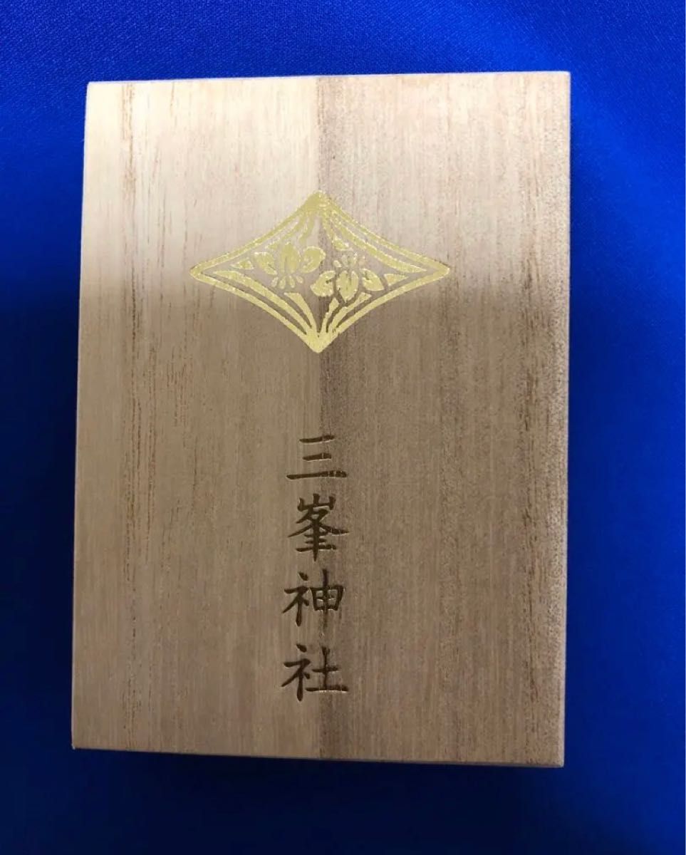 三峯神社 気守 お守り 木製箱入り トップ 三峯神社 三峰神社 新型