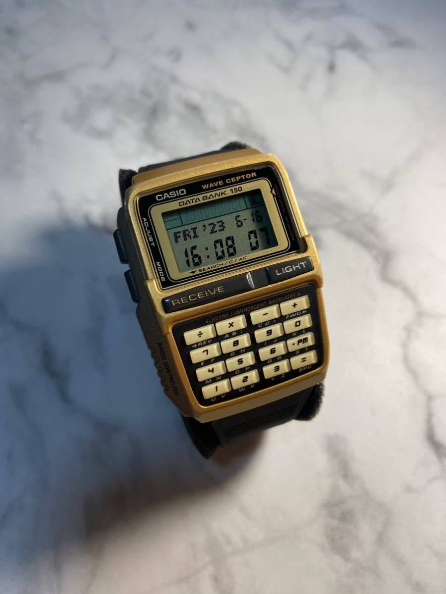 Rare Vintage CASIO DATABANK DBC-W151 新品電池&新ベルト RADIO