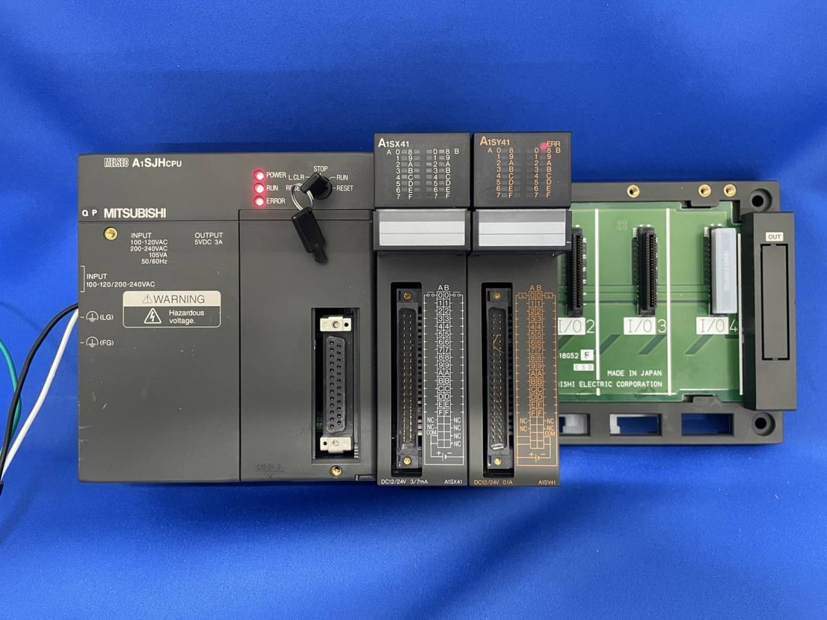 MITSUBISHI 三菱電機 シーケンサ CPUユニット A1SJHCPU A1SX41 A1SY41