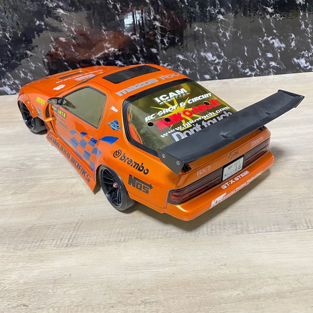 ヨコモ マツダ rx-7 FC 1/10 ラジコン ボディ rc ドリフト｜Yahoo