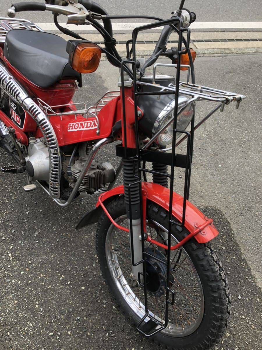 送料無料 CT110 ハンターカブ ライフルラック キャリア ロッドケース