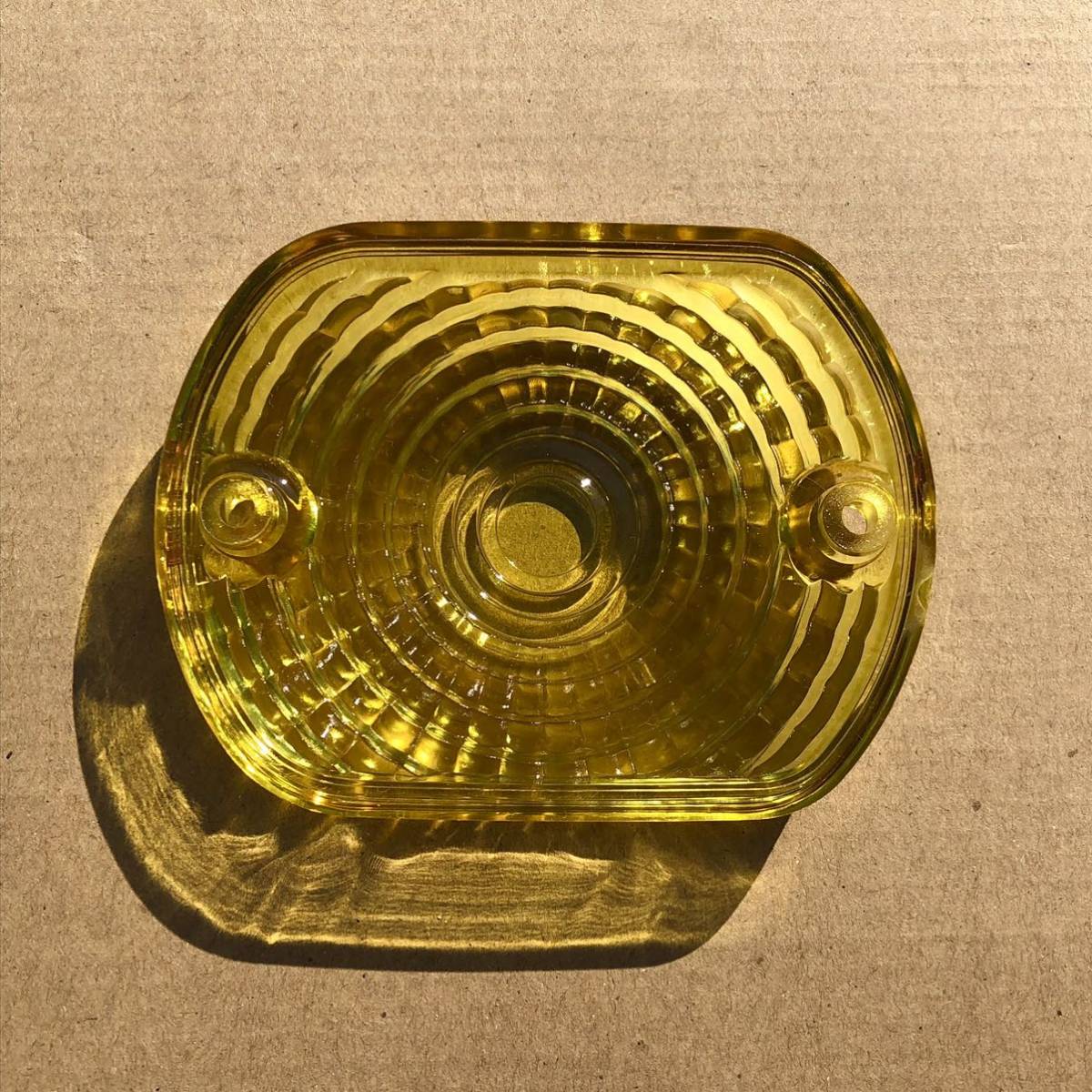 Z400FX KZ1000mk2 ウインカーレンズ 黄色 イエローレンズ 黄ばみ